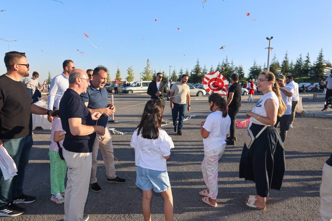 Selçuklu'da çocukların neşesi gökyüzüne taştı 19
